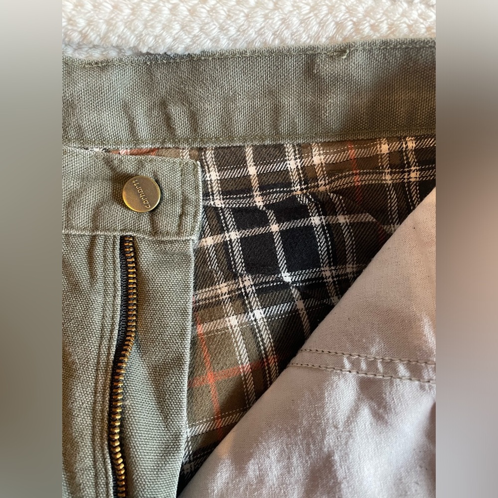32x32 Flannel Lined Carhartt Pants